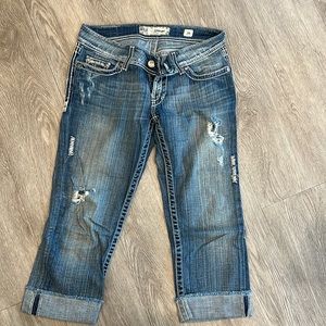 BKE SABRINA CROPPED JEANS